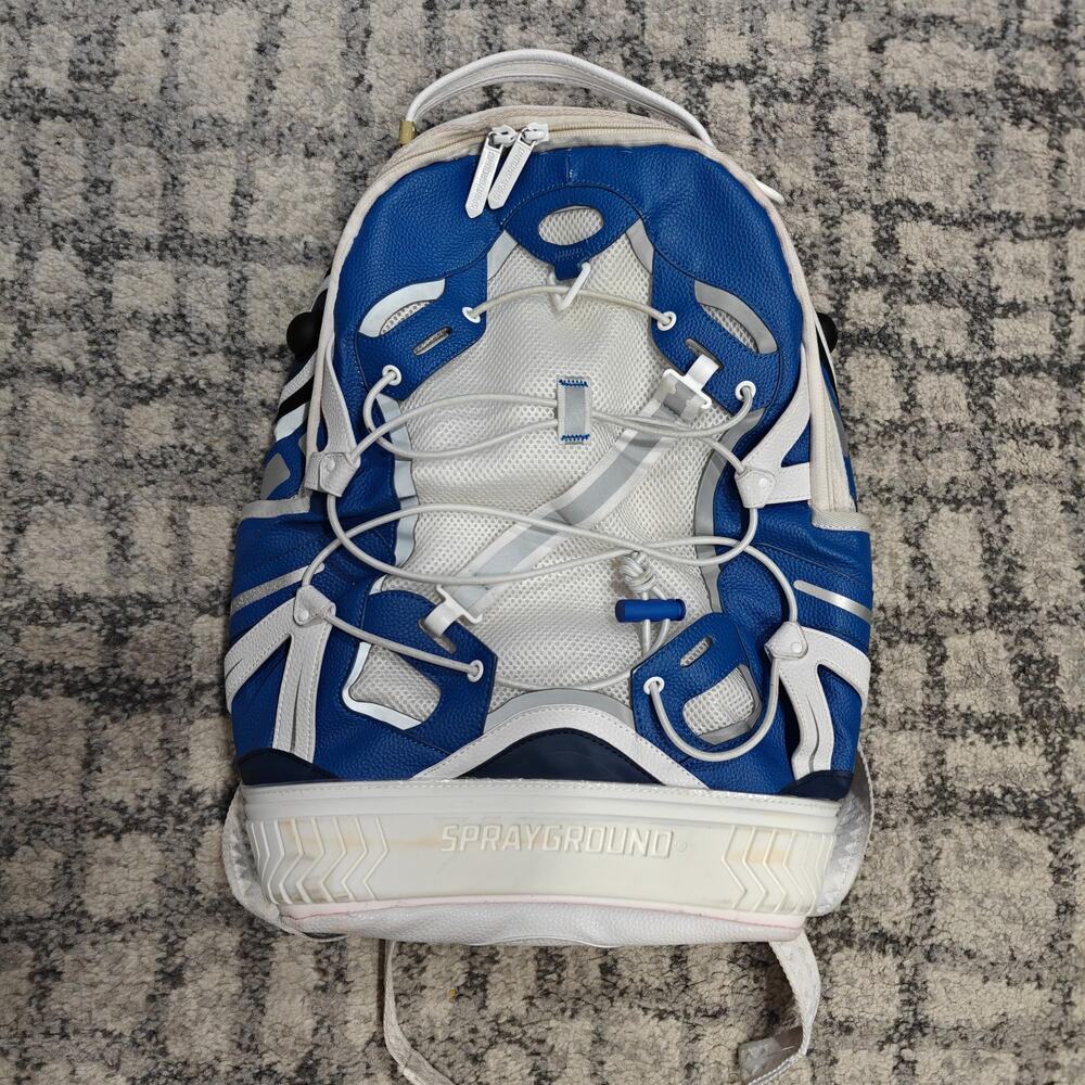 Sprayground Limited Edition Blue White Sneaker Backpack Powerhouse
DLXV Premium